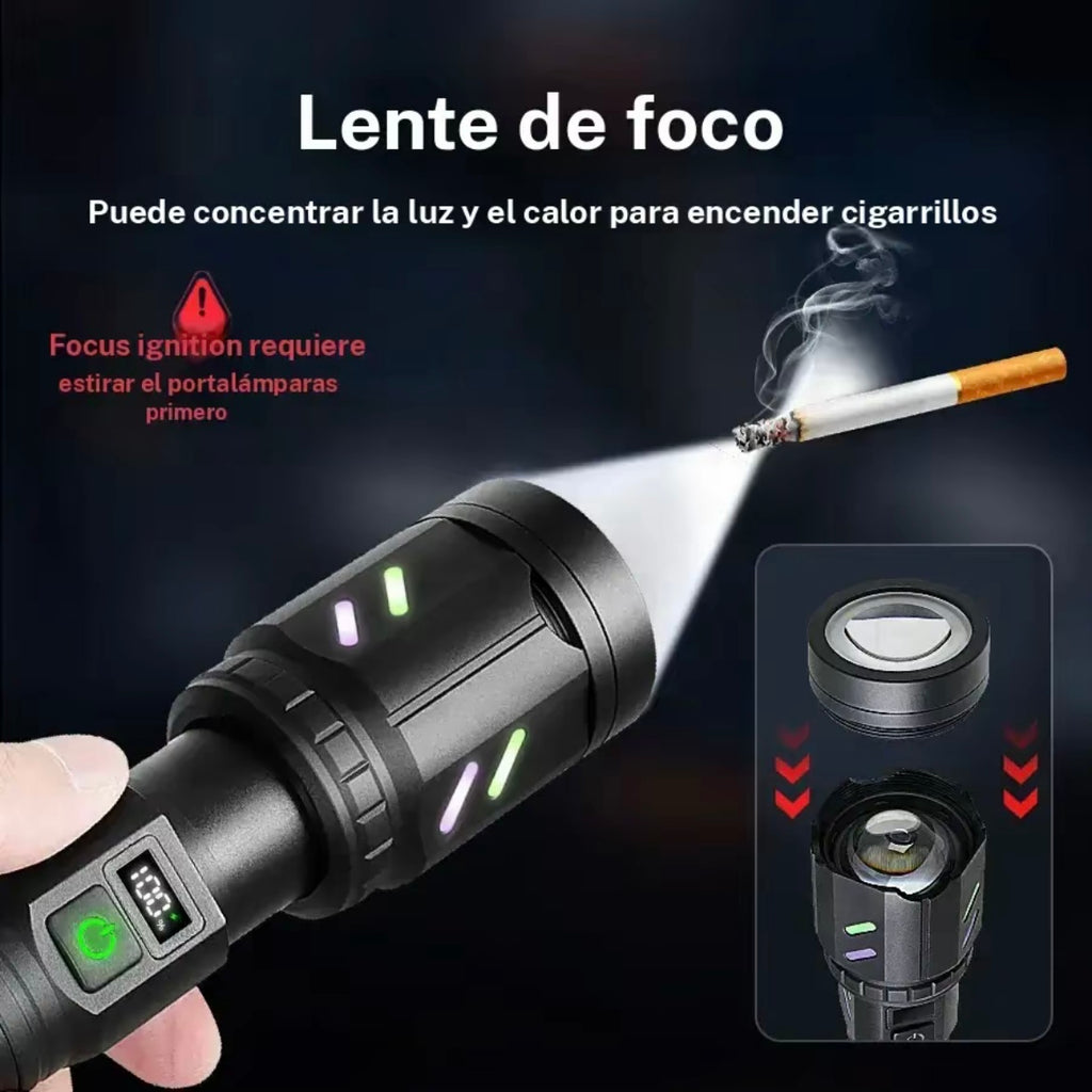 Linterna recargable