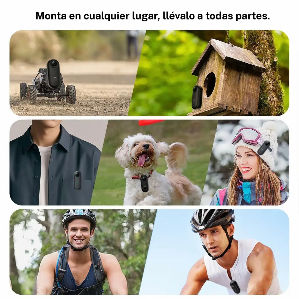 Cámara portátil de acción