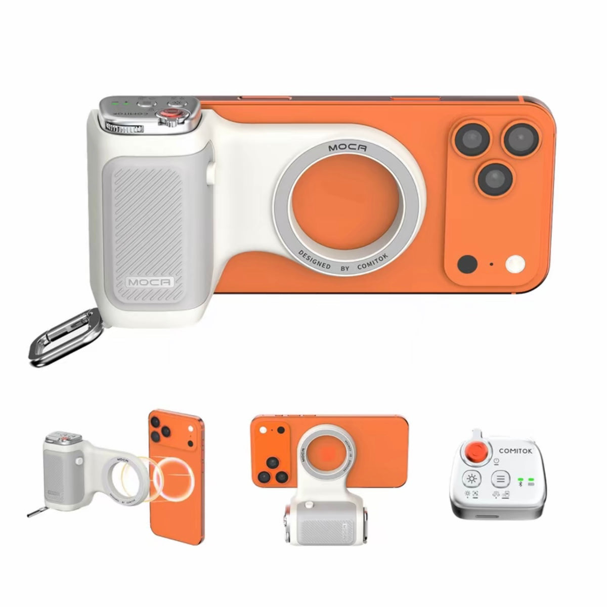 Agarre para Teléfono magsafe Control de Cambio de Cámara y Enfoque,