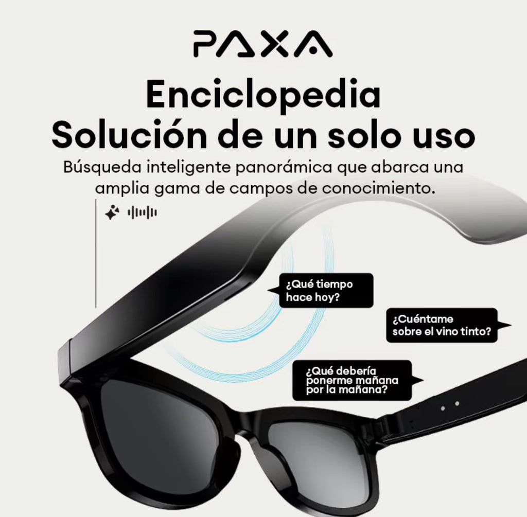 Gafas de sol con IA