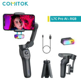 Estabilizador gimbal plegable con IA