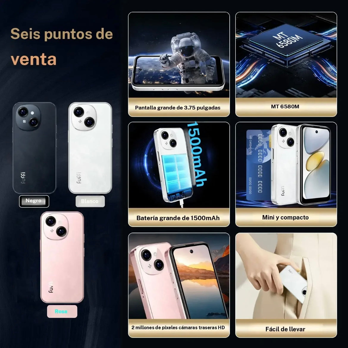 Mini Fuffi Smartphone