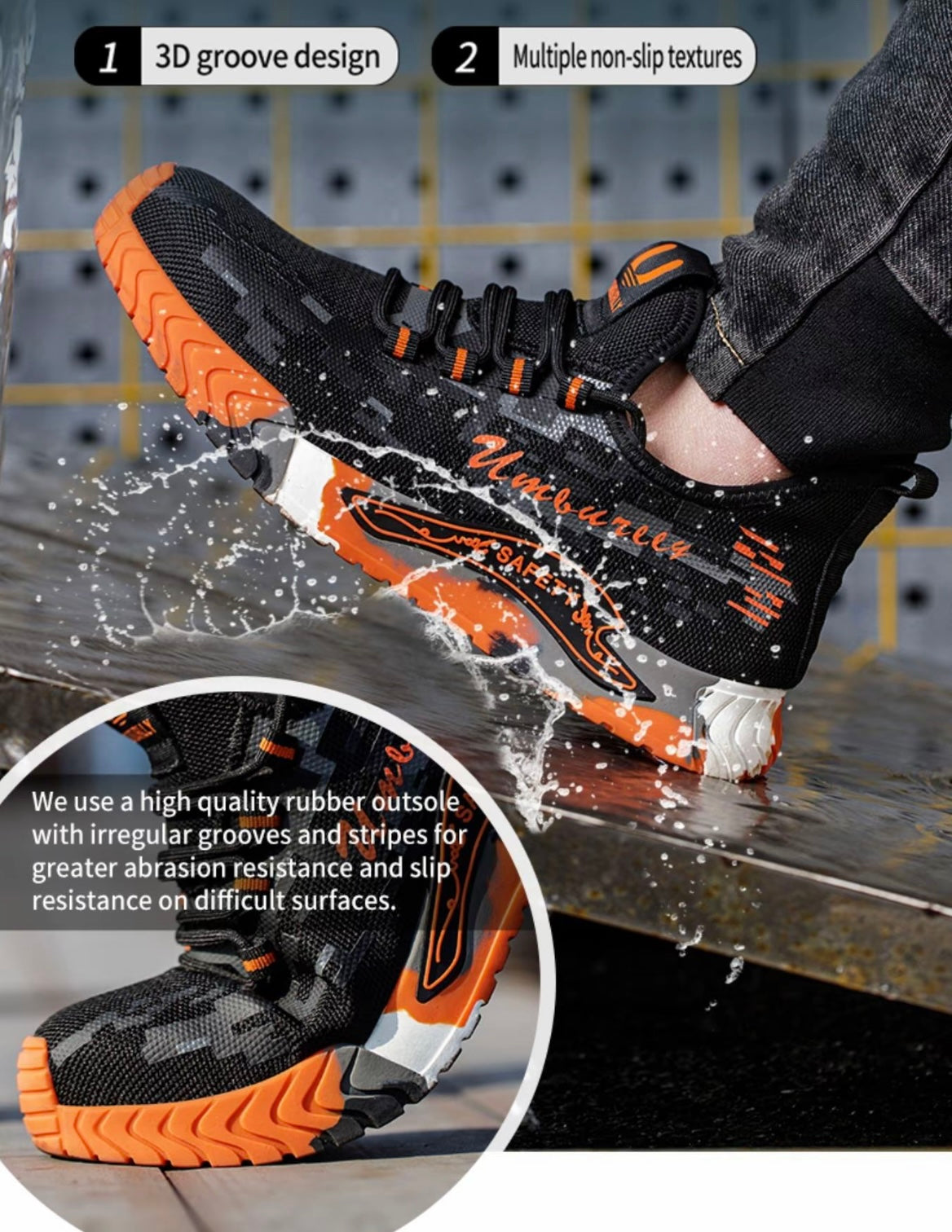 Zapatos de seguridad modernos