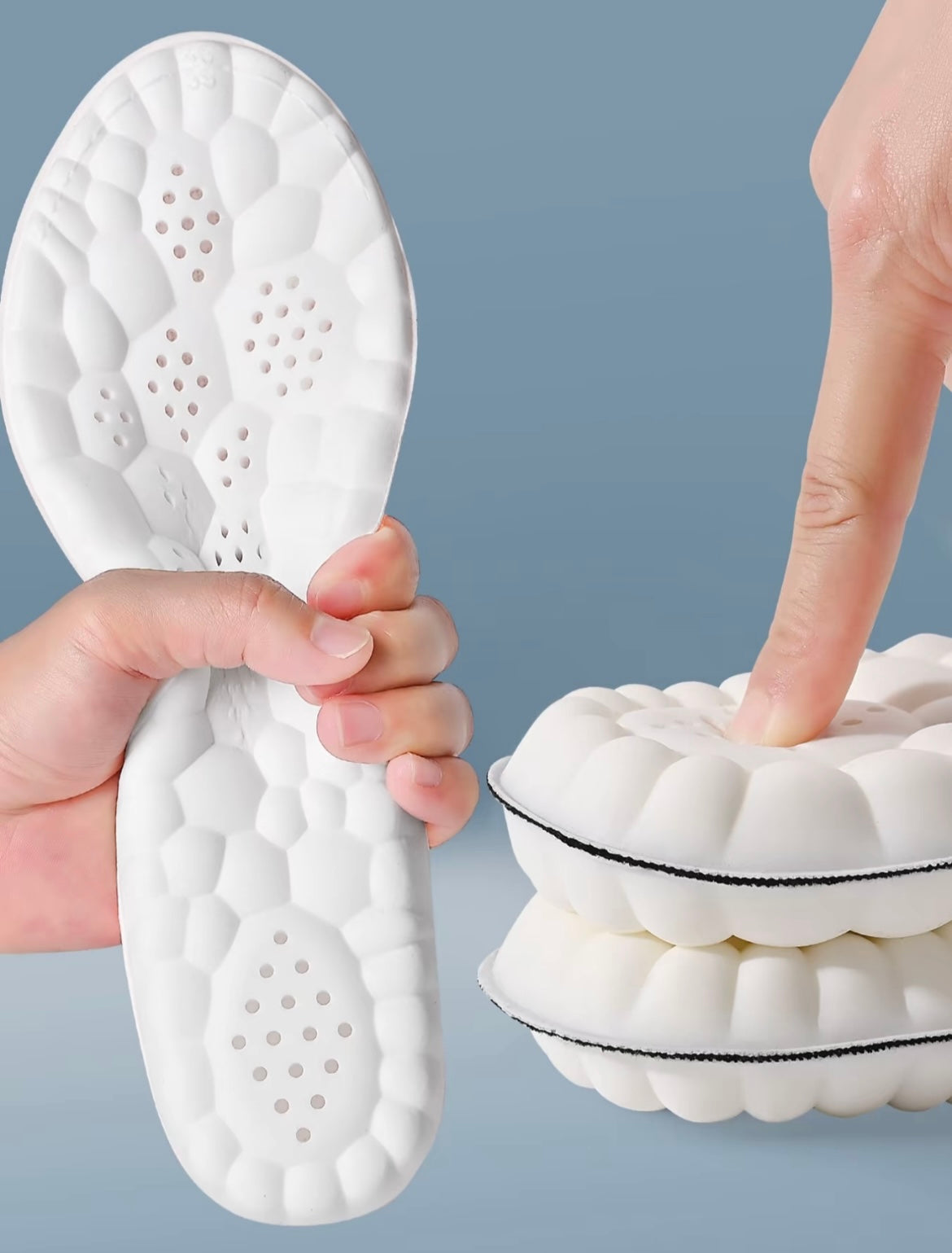 Plantillas con absorción de impacto