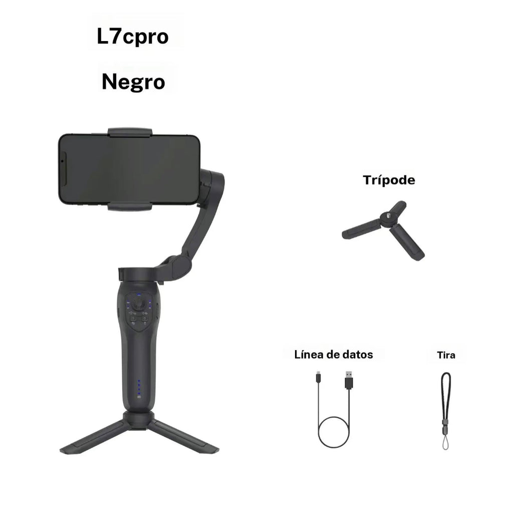 Estabilizador gimbal plegable con IA