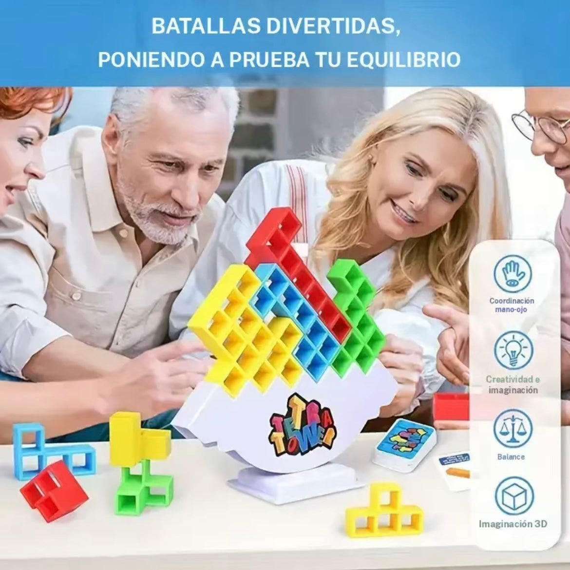 Juego equilibrio con bloques