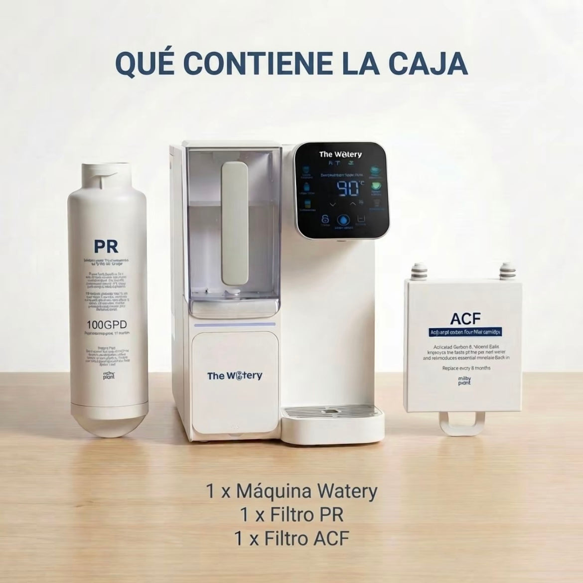 Máquina ósmosis para filtrar agua