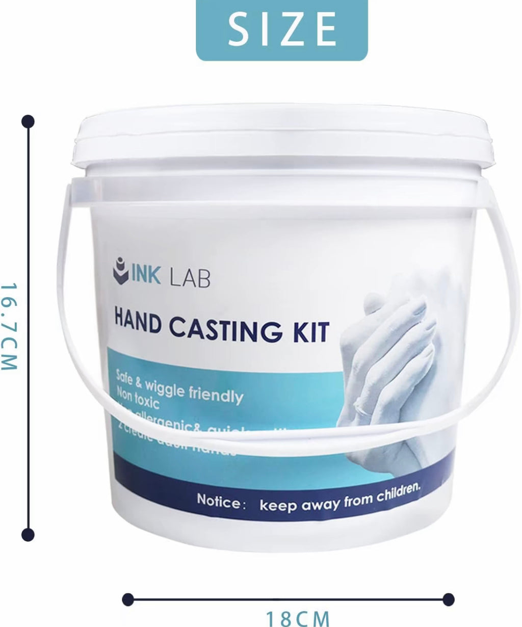 Kit de moldeo de manos con yeso