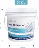 Kit de moldeo de manos con yeso