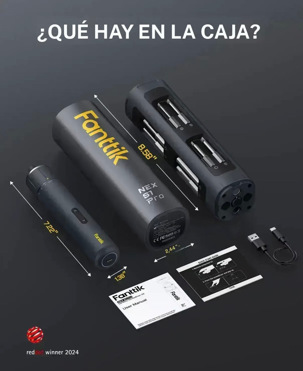 Destornillador Eléctrico Fanttik