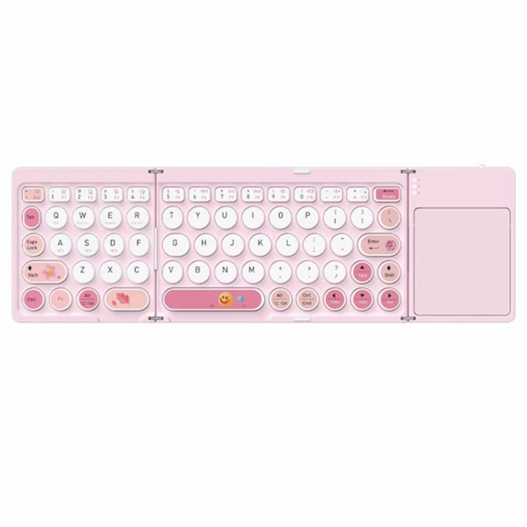 Teclado Rosa Plegable