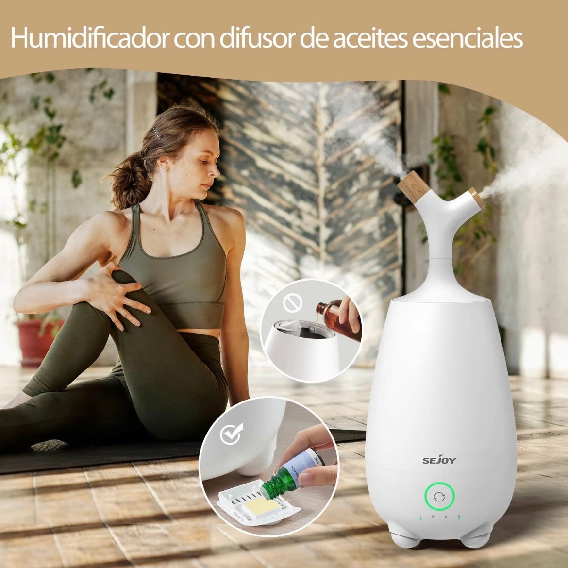 Humidificador Sejoy 5L