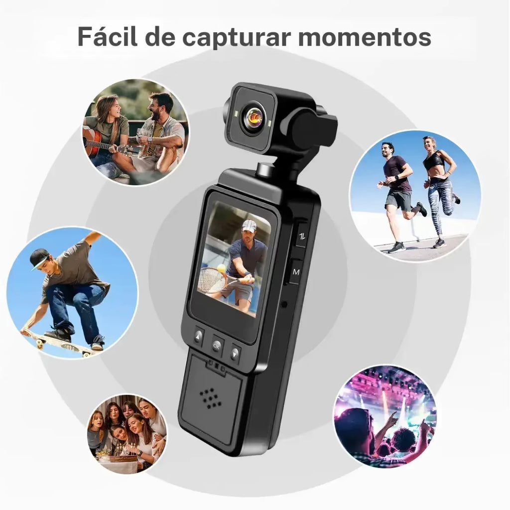 Cámara portátil estabilizadora