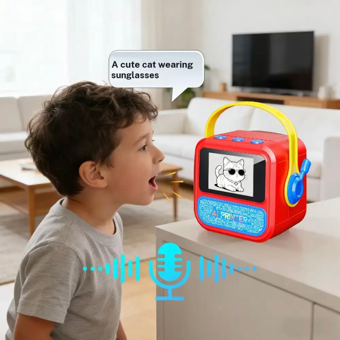 Impresora de voz para niños
