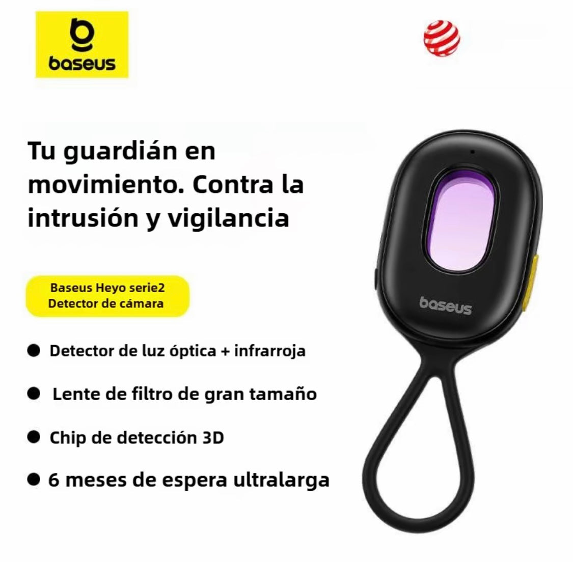 Detector de cámara