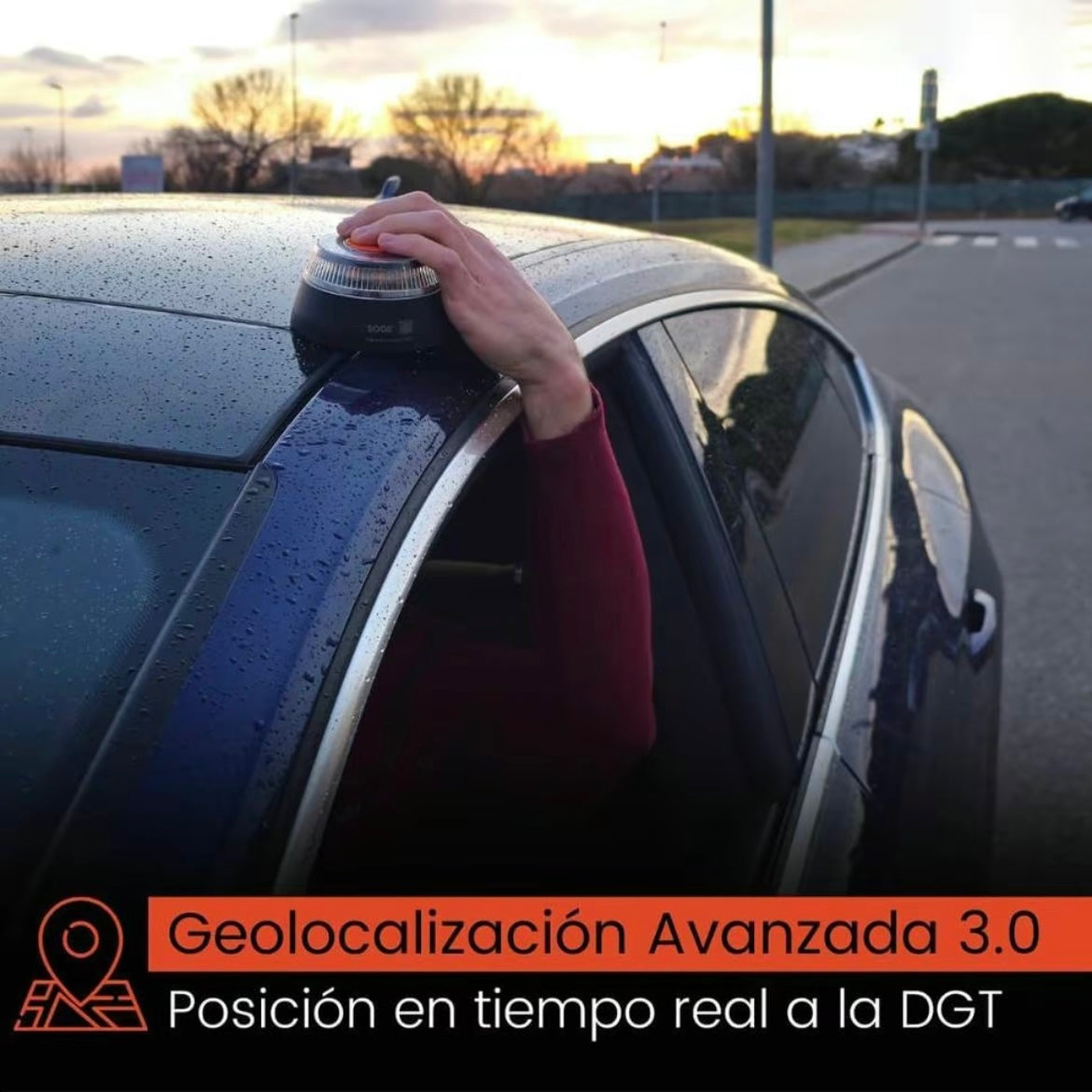 Luz de emergencia para coche