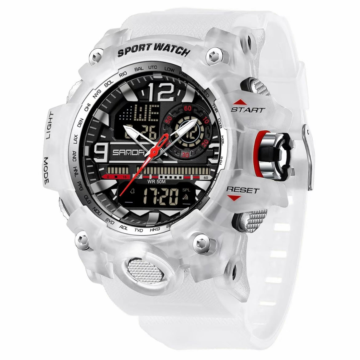 Reloj deportivo de cuarzo