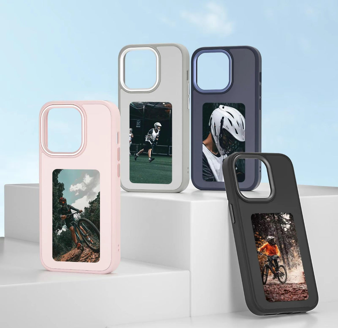 Funda de teléfono con tinte de pantalla inteligente