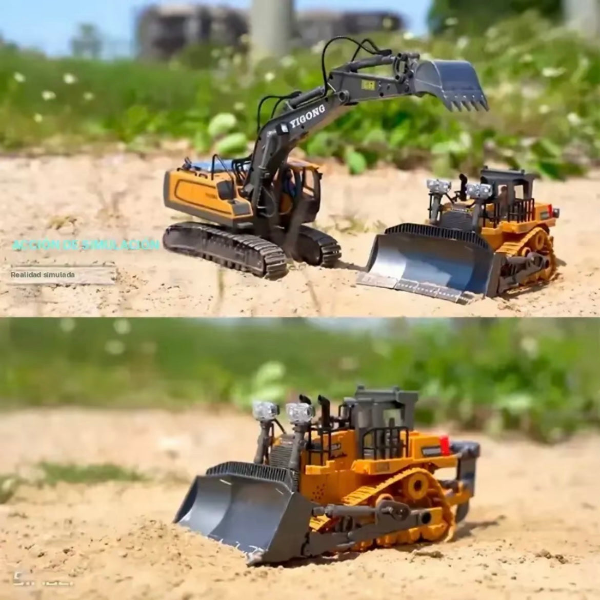 Vehículo construcción de juguete