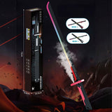 Espada con humo y chispa