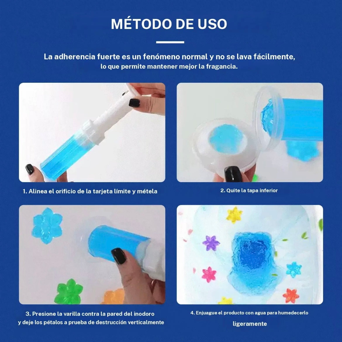 Gel limpiador de WC