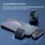 Micrófono de solapa inalámbrico