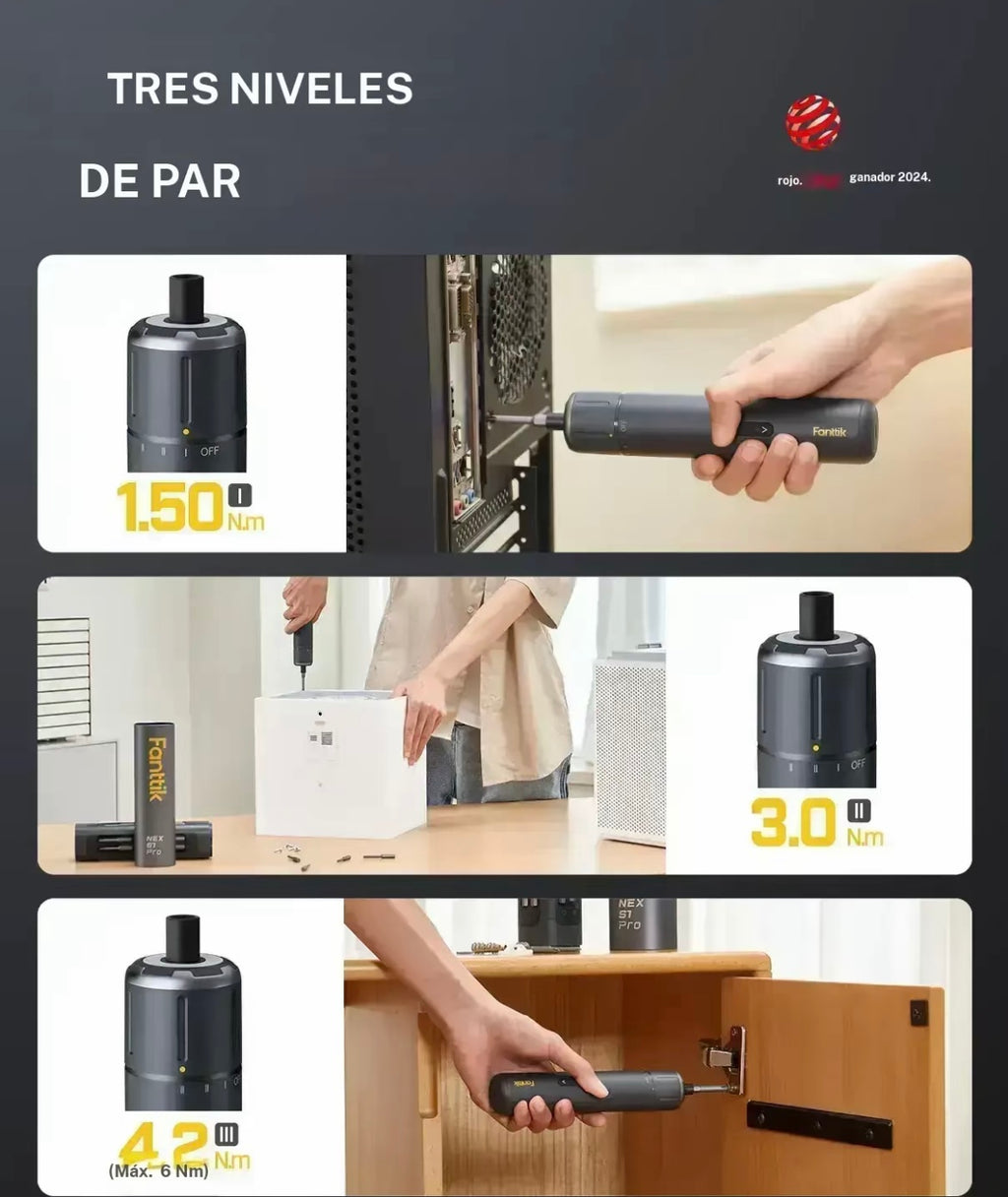 Destornillador Eléctrico Fanttik
