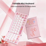 Teclado Rosa Plegable