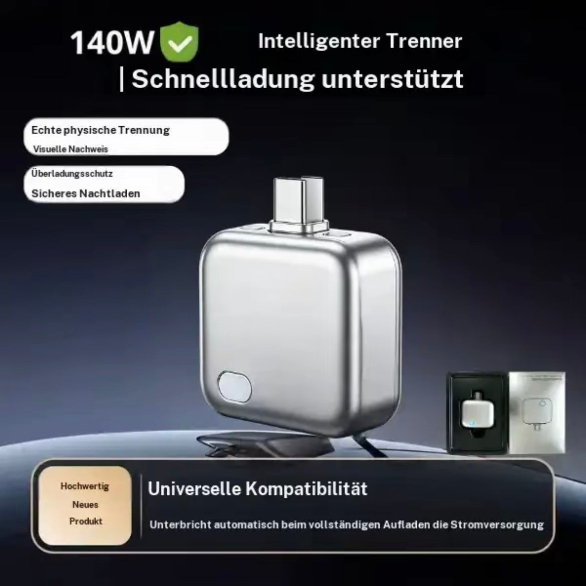 Adaptador inteligente con desconexión automática
