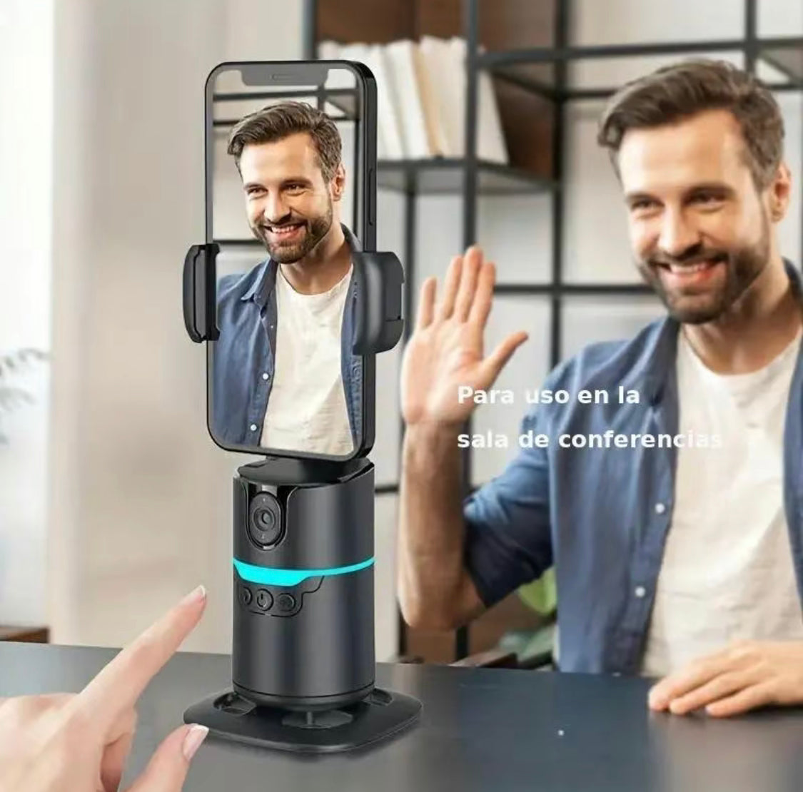 Palo selfie giratorio 360 grados
