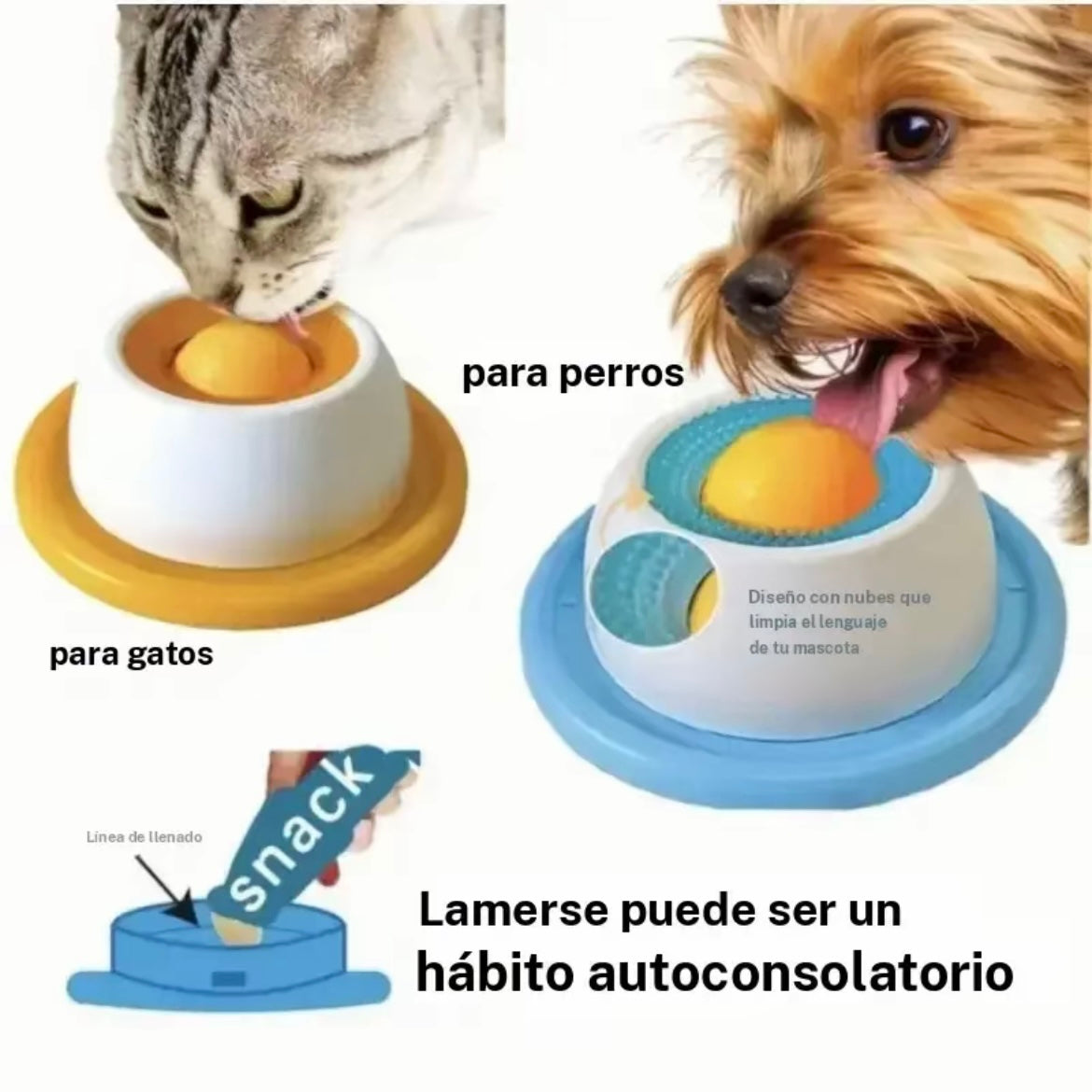 Tapete de lamer mascotas
