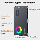 Luz portátil RGB