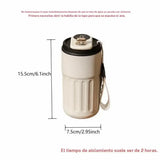 Botella térmica con pantalla