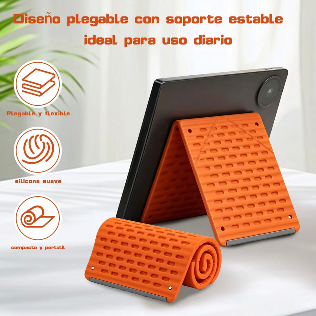 Soporte flexible de silicona para móvil