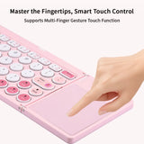 Teclado Rosa Plegable