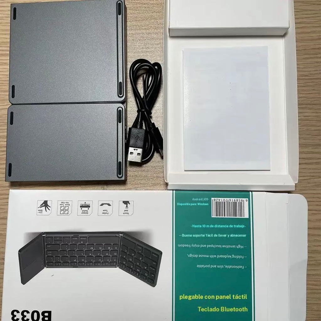 Teclado plegable