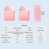 Micrófono de solapa inalámbrico