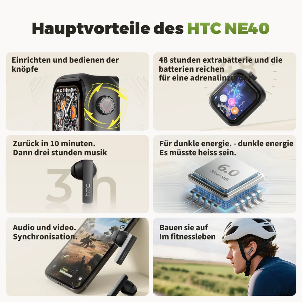 Auriculares HTC NE40