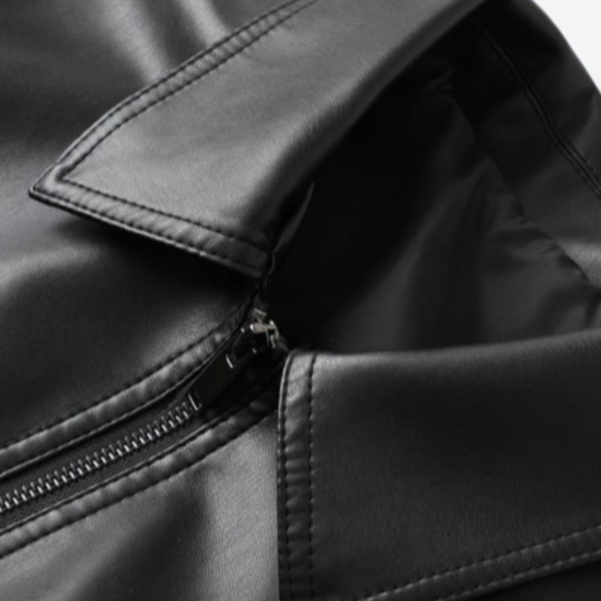 Chaqueta de cuero