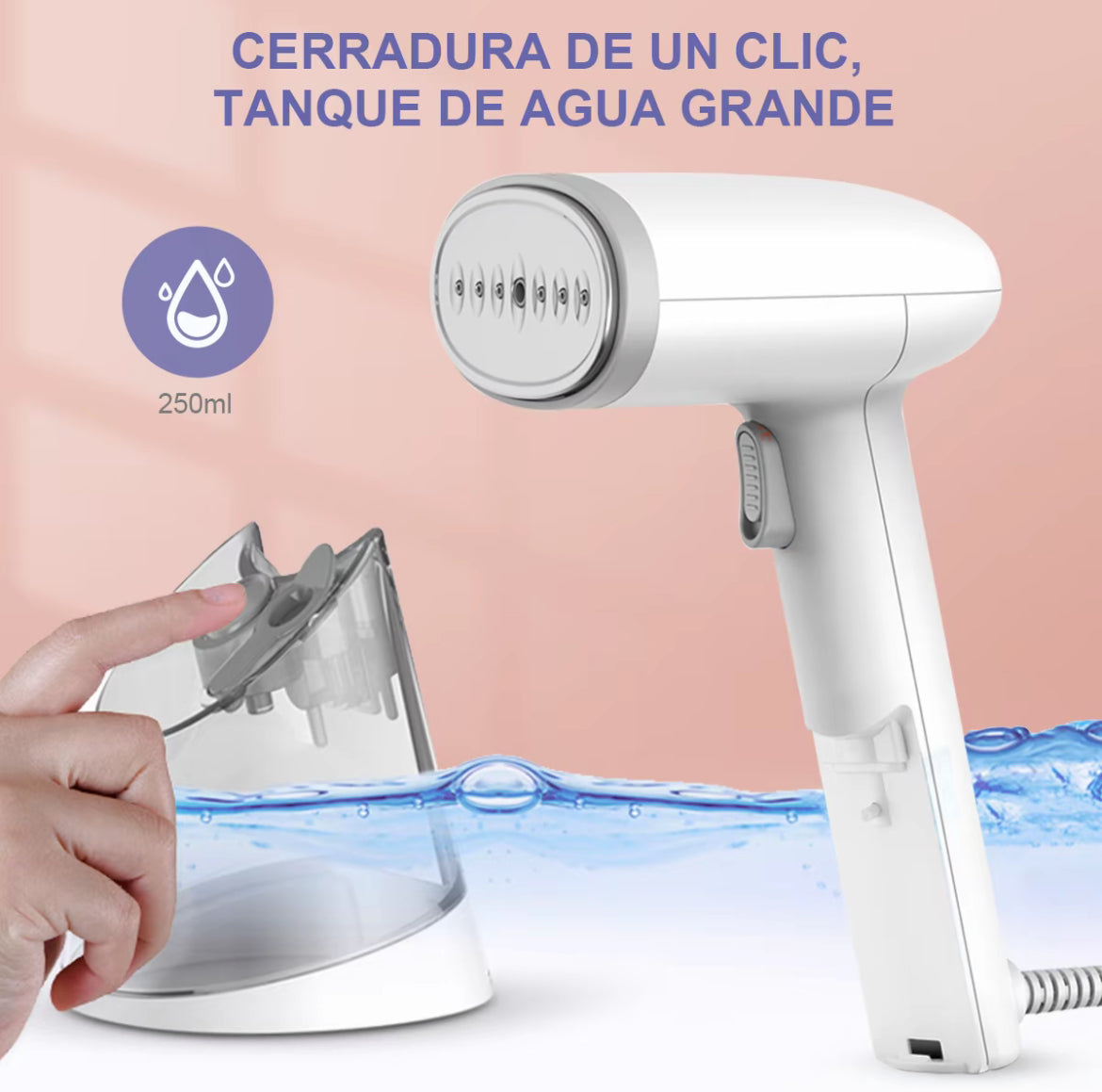 Plancha de vapor vertical,