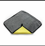 Toalla de microfibra de doble cara y dos tonos