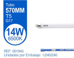 TUBO FLUORESCENTE T5 14W LUZ FRIA