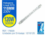 HALOGENA LINEAL R7S 120W 118mm