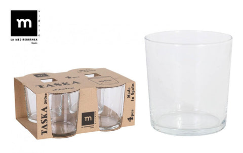 SET 4 VASOS PINTA 36cl TASKA