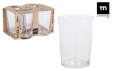 SET 4 VASOS SIDRA 50cl TASKA