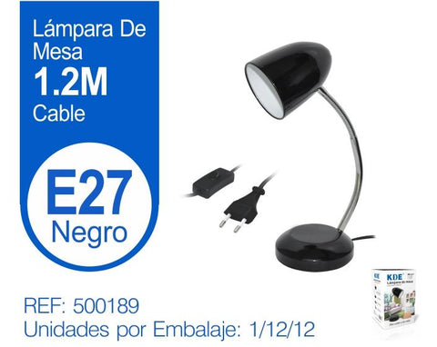 FLEXO E27 Negro