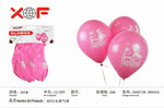 GLOBOS ROSA 6PCS