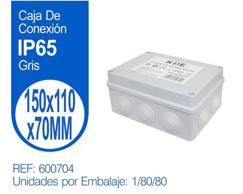 CAJA ESTANCA RECTANGULAR DE CONEXIóN