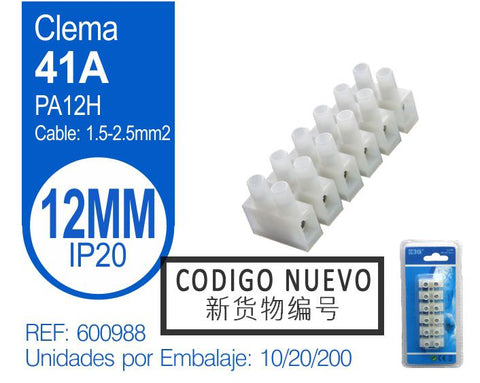 CLEMA 12MM PA12H