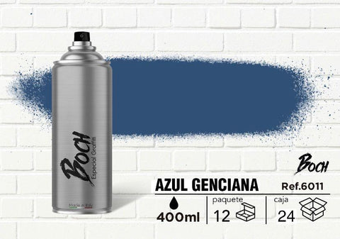 GRAFITI AZUL GENCIANA GENCIAN BLUE 400ML